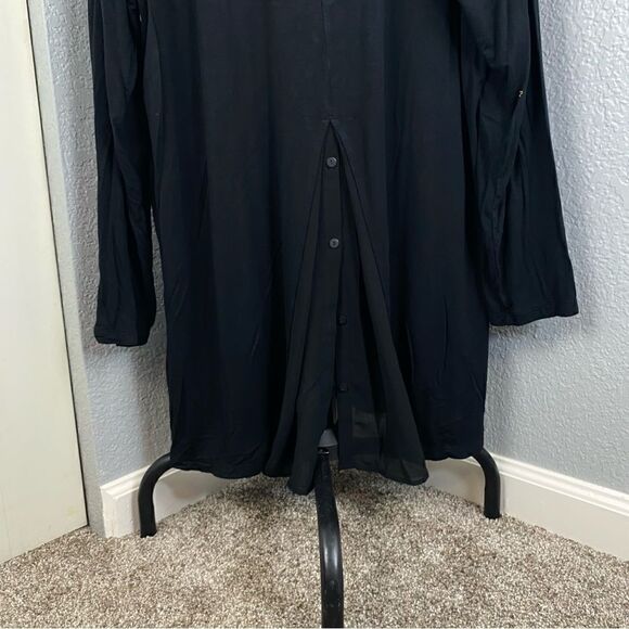 LOGO - by Lori Goldstein - tunic length long sleeve top - Picture 2 of 8